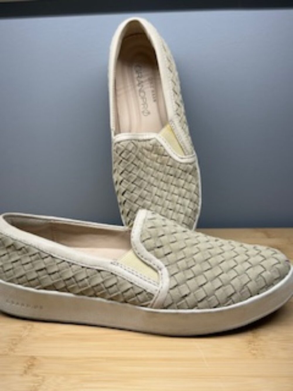 Cole Haan GrandPro Woven Slip-On Sneakers – Leather & Suede